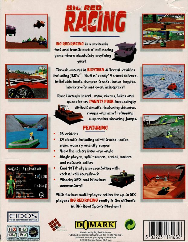 Big Red Racing — box-2D-back (EU)