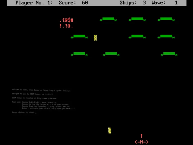 Super Stupid Space Invaders — mixrbv2 (WOR)