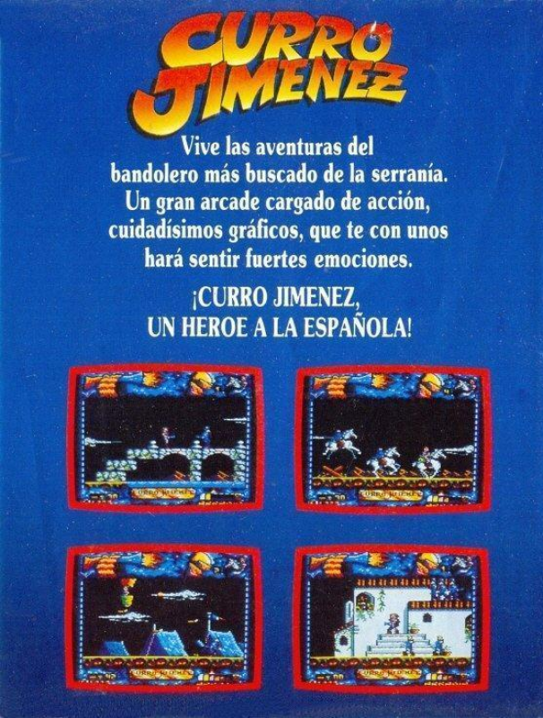 Curro Jimenez — box-2D-back (SP)