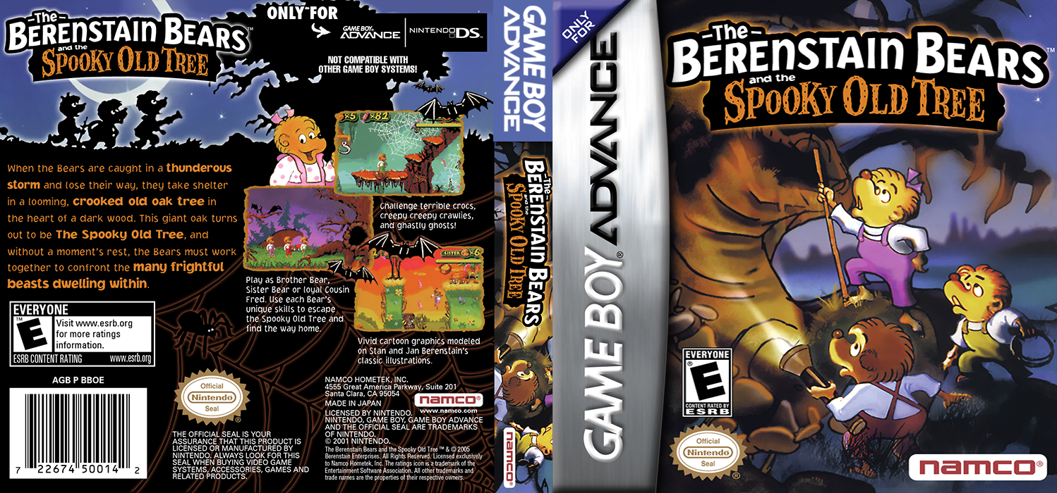 Berenstain Bears and the Spooky Old Tree, The — box-texture (US)
