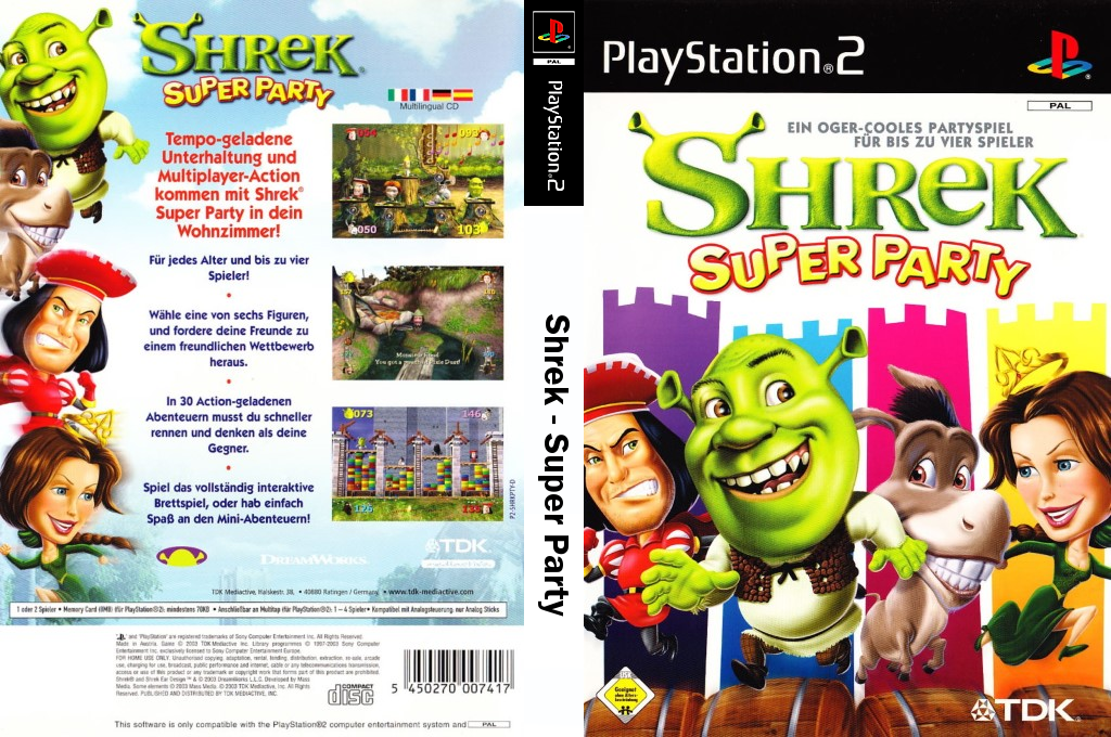 Shrek - Super Party — box-texture (DE)