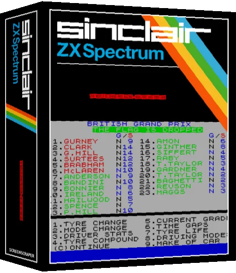 The World of Grand Prix Racing - 1964-1967 & 1989-1991 — box-3D (SS)