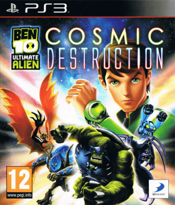 Ben 10 - Ultimate Alien - Cosmic Destruction — box-2D (FR)
