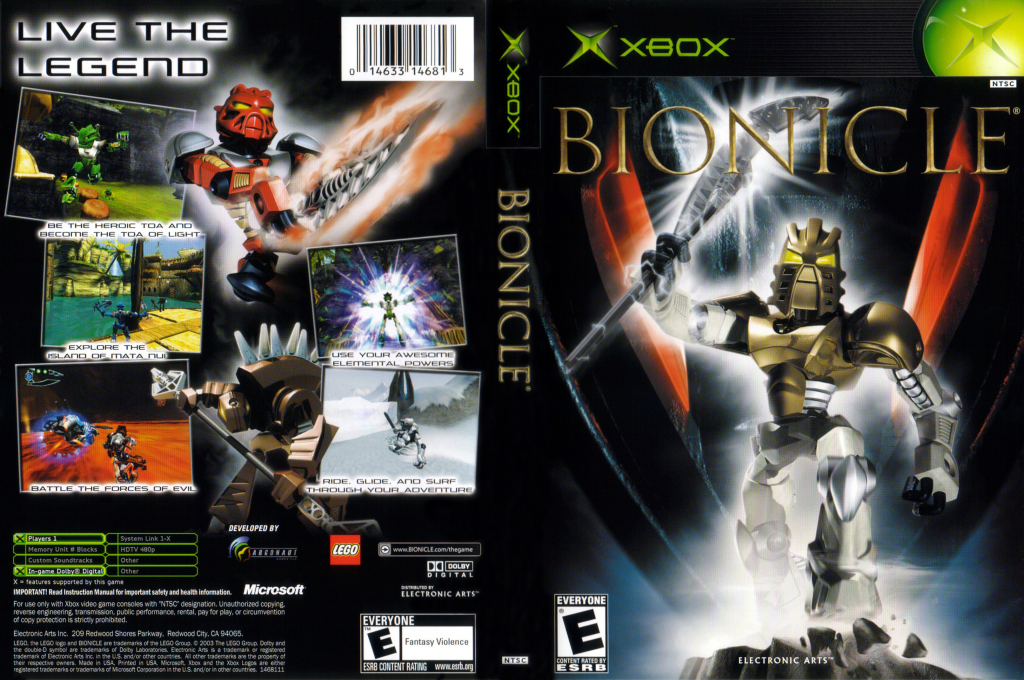 Bionicle — box-texture (US)