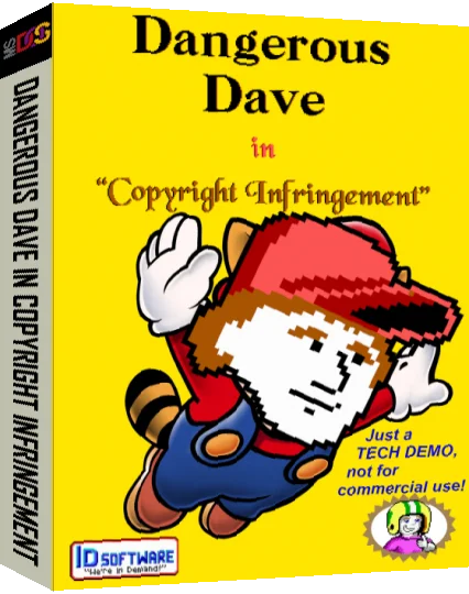 Dangerous Dave in Copyright Infringement — box-3D (WOR)