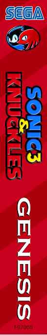 Sonic 3 And Knuckles — box-2D-side (US)
