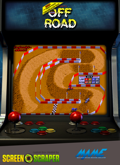 Ironman Ivan Stewart's Super Off-road Track-pak — box-2D (SS)