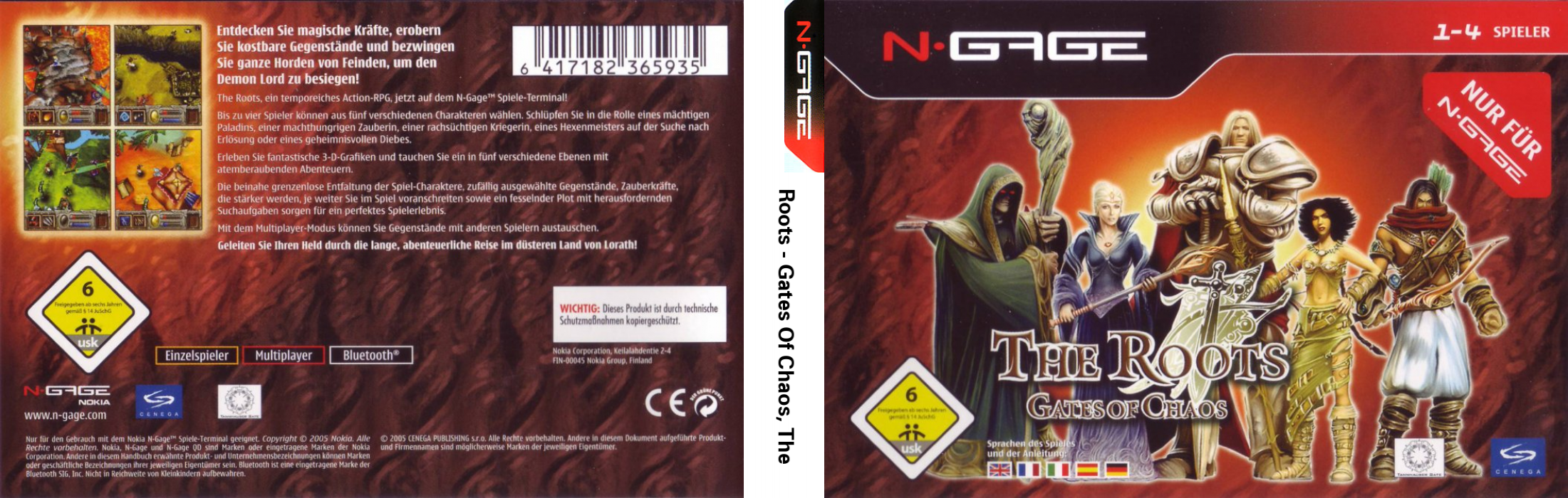 Roots - Gates Of Chaos, The — box-texture (DE)