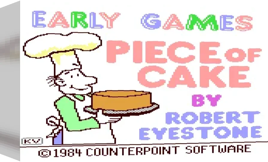 Early Games : Piece of Cake — box-3D (WOR)