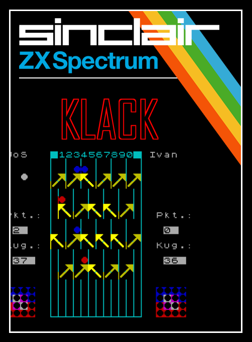 Klack box art