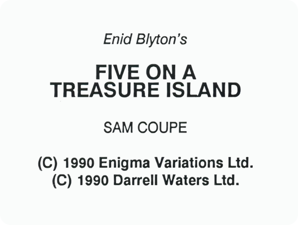 Famous Five, The - Five On A Treasure Island — support-texture (EU)