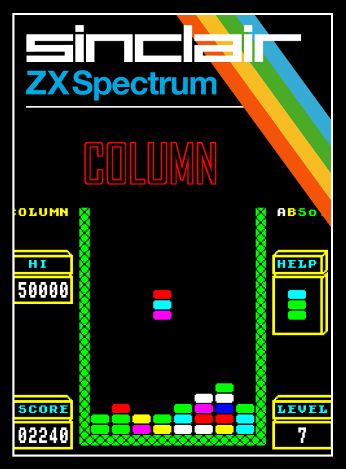 Column box art