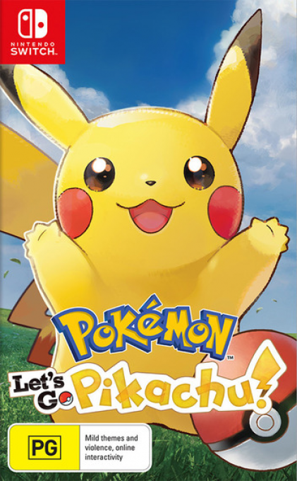Pokémon - Let's Go, Pikachu! — box-2D (AU)
