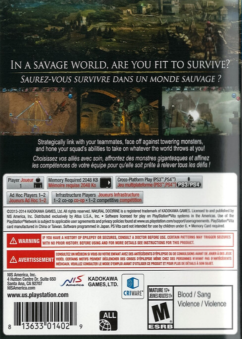 Natural Doctrine — box-2D-back (US)