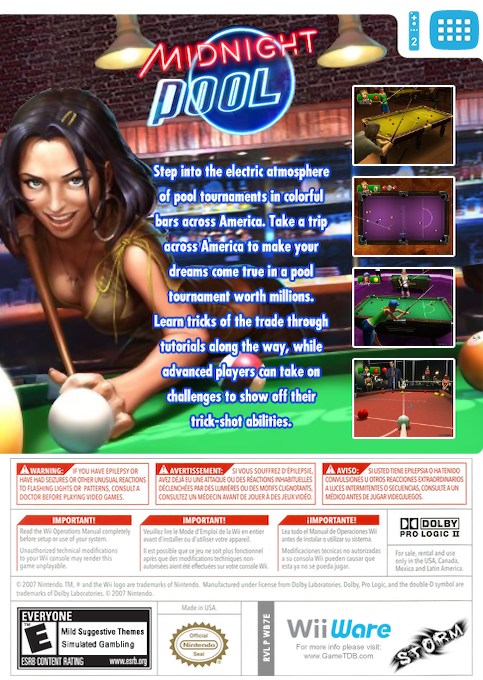 Midnight Pool — box-2D-back (US)