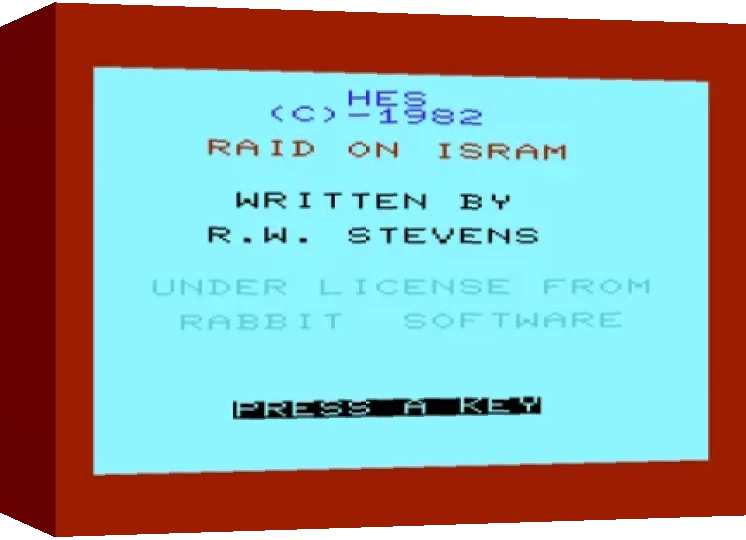 Raid on Isram — box-3D (WOR)