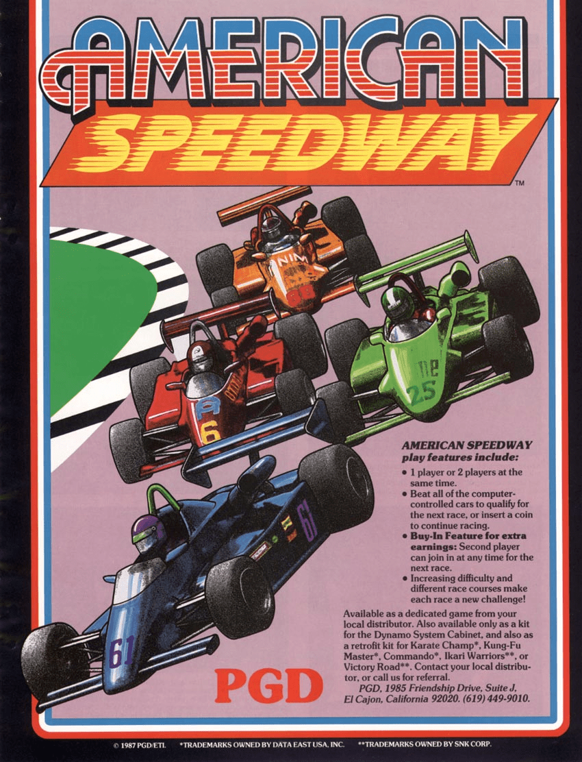 American Speedway box art