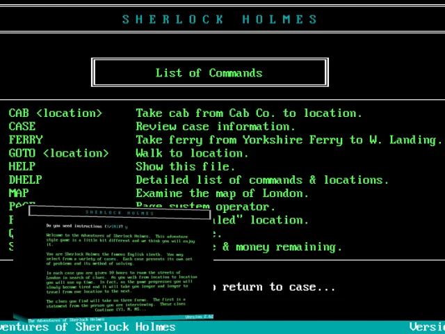 The Adventures of Sherlock Holmes — mixrbv2 (WOR)