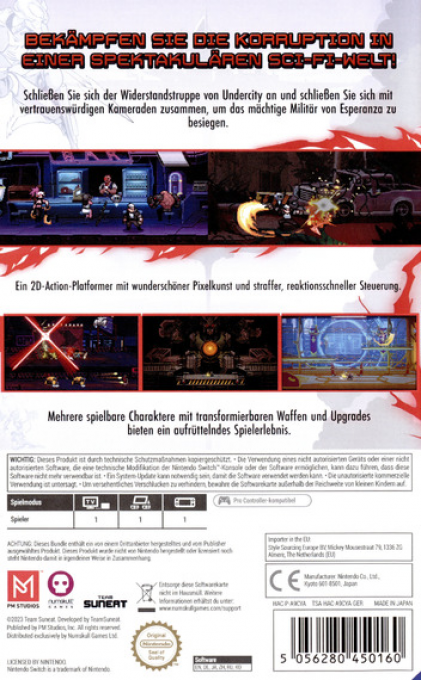 Blade Assault — box-2D-back (DE)