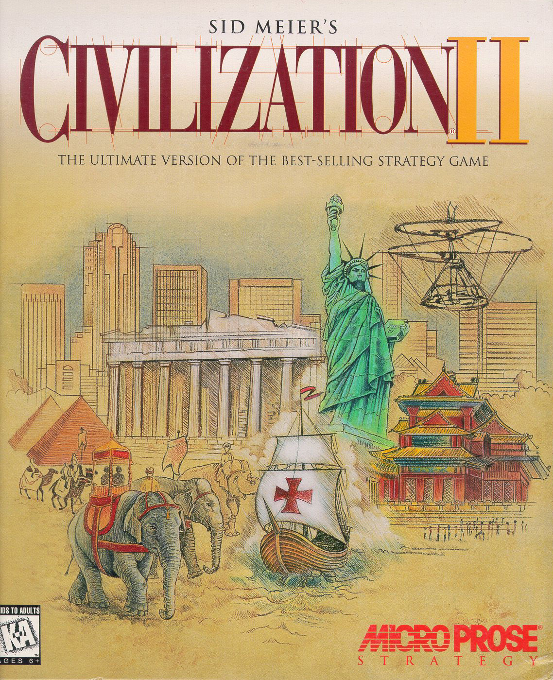 Sid Meier's Civilization II box art