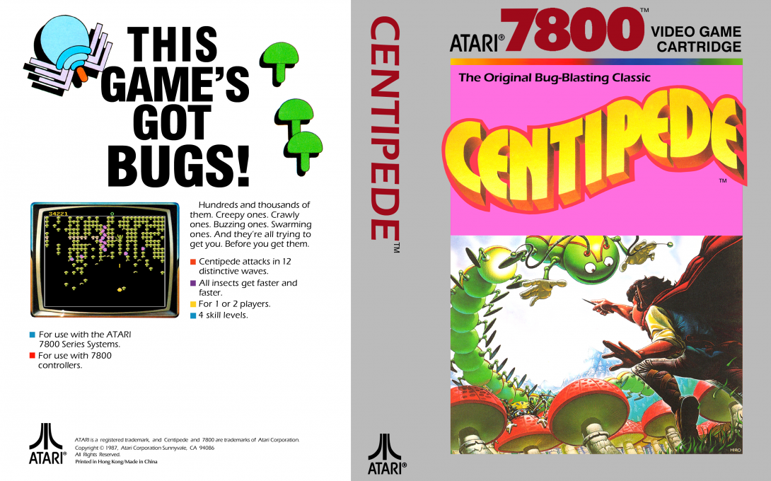 Centipede — box-texture (US)