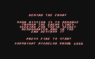 Behind The Front — sstitle (WOR)