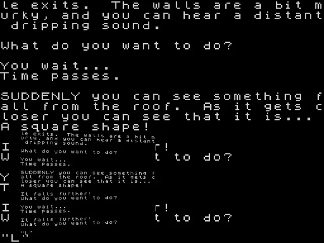 Tetris - The Text Adventure — mixrbv2 (WOR)
