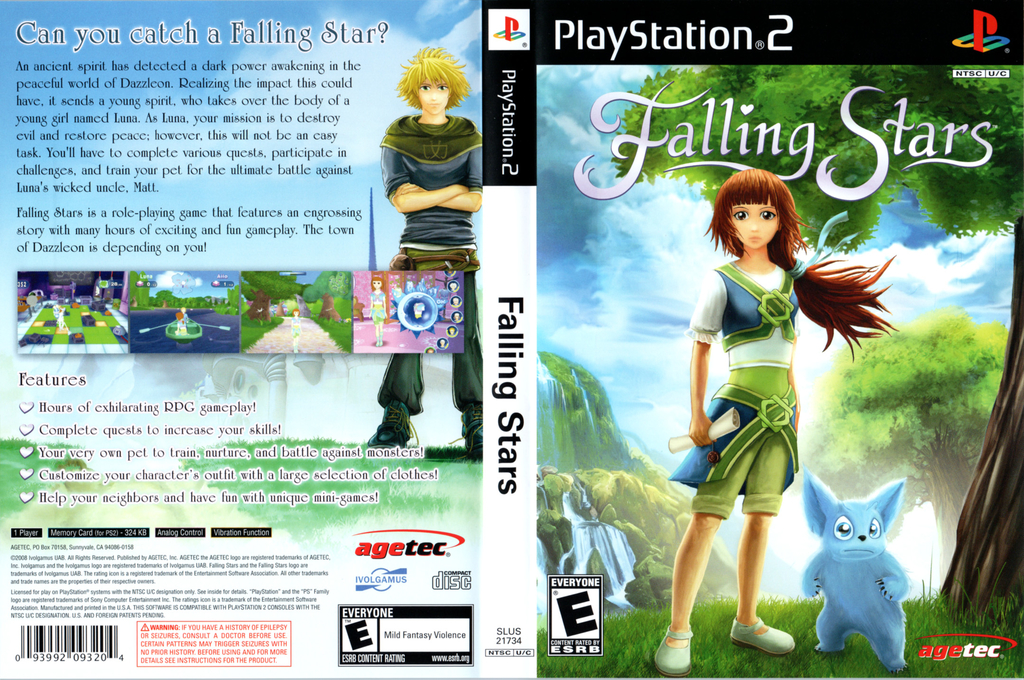 Falling Stars — box-texture (US)