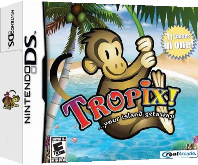 Tropix! ...Your Island Getaway — box-3D (US)