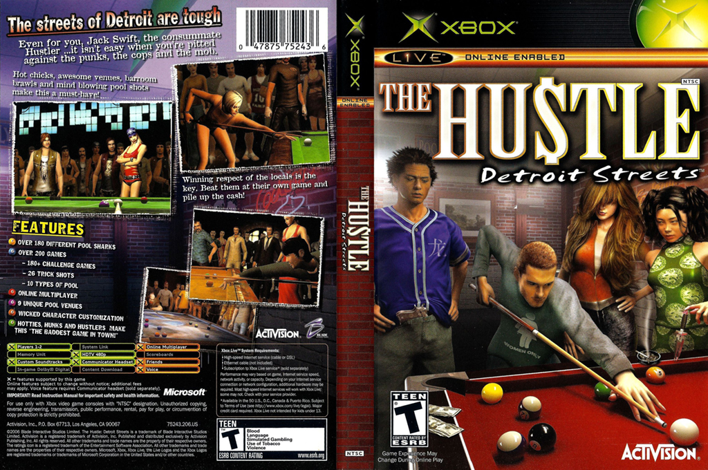 Hustle, The - Detroit Streets — box-texture (US)