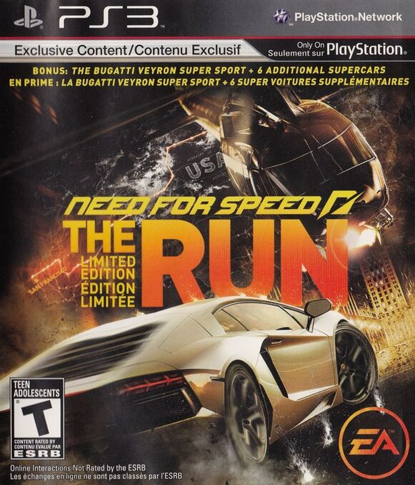 Need for Speed - The Run — box-2D (CA)
