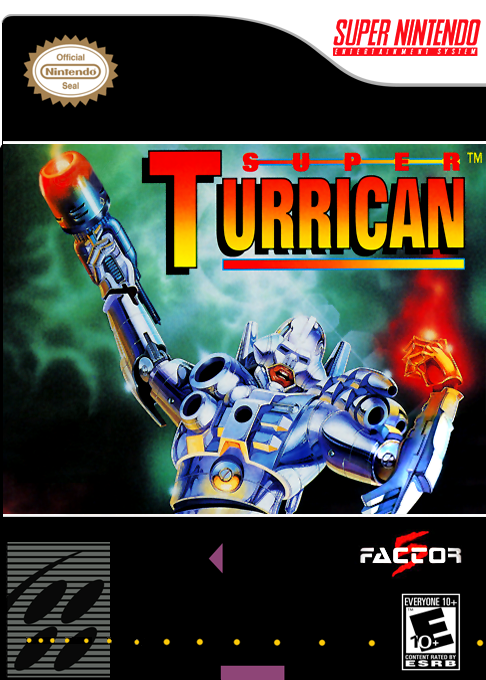 Super Turrican box art