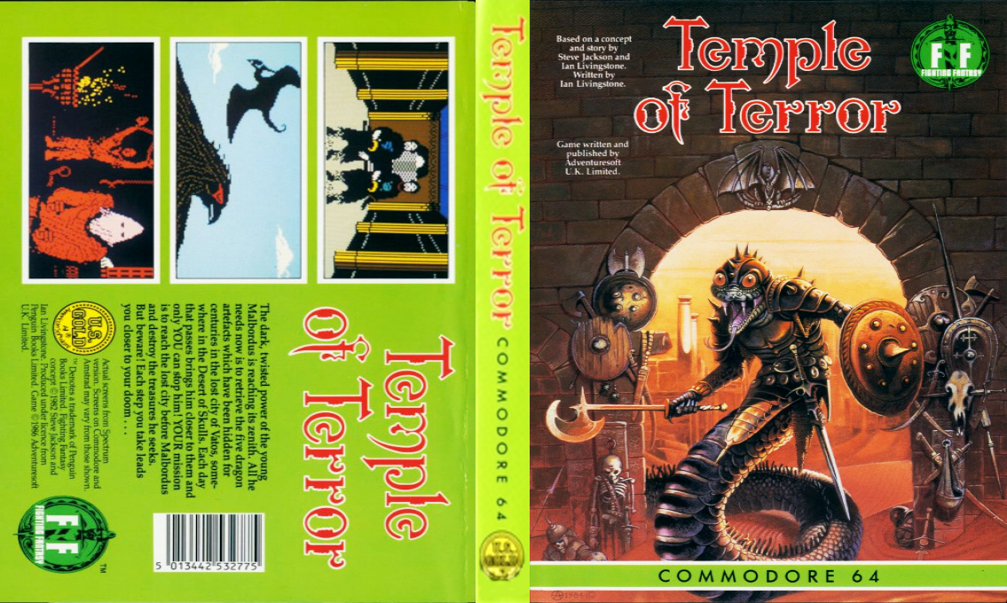 Temple of Terror — box-texture (EU)