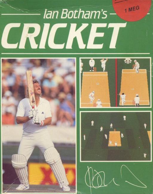 Ian Botham's Cricket box art