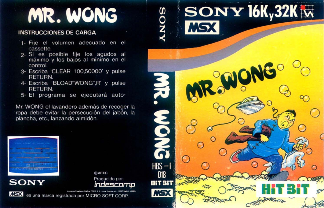 Mr. Wong's Loopy Laundry — box-texture (SP)