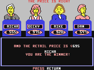 Price Is Right, The — ss (WOR)