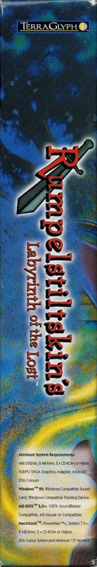 Rumpelstiltskin's Labyrinth of the Lost — box-2D-side (EU)
