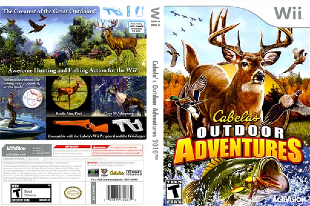 Cabela's Outdoor Adventures — box-texture (US)