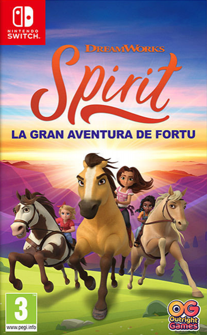 DreamWorks Spirit - Lucky's Big Adventure — box-2D (SP)