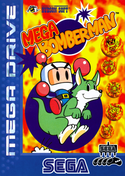 Mega Bomberman — box-2D (EU)