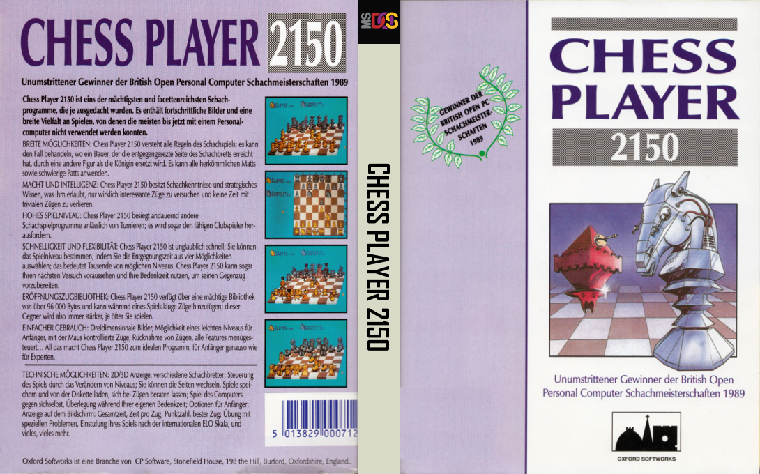 Chess Player 2150 — box-texture (DE)