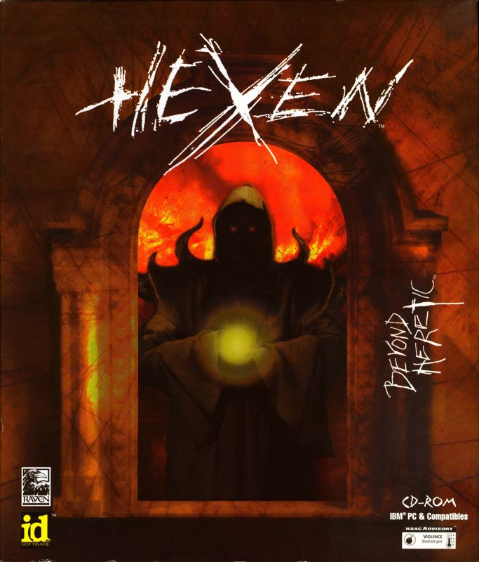 Hexen - Beyond Heretic box art
