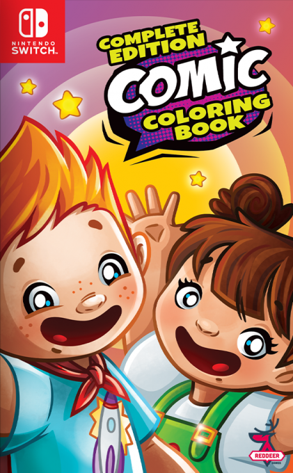 Comic Colouring Book box art