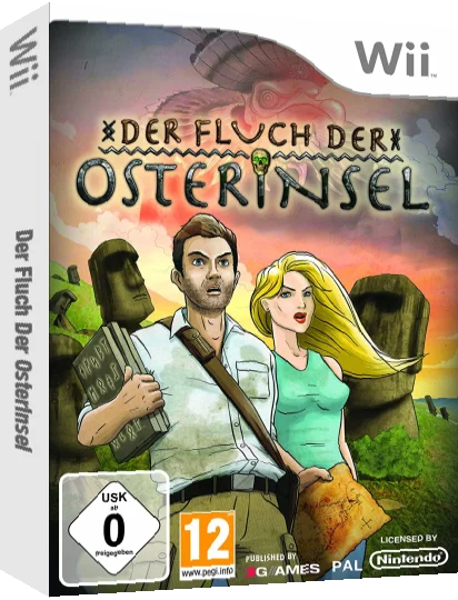 Fluch der Osterinsel, Der — box-3D (DE)