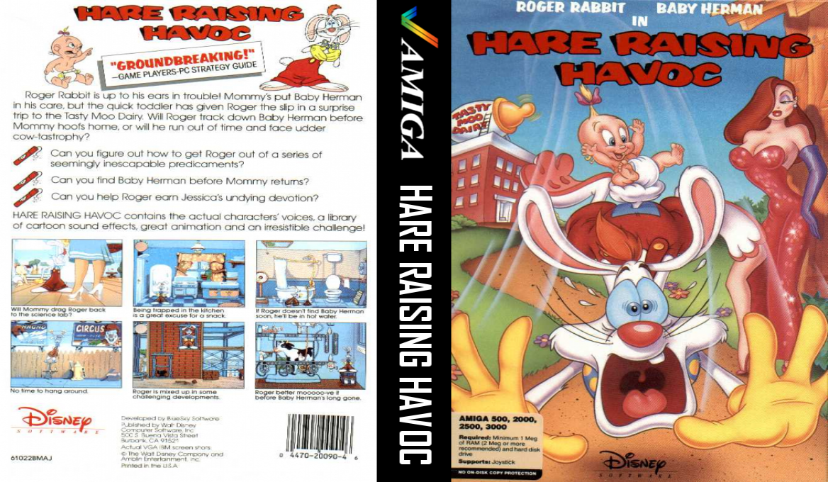 Hare Raising Havoc — box-texture (US)