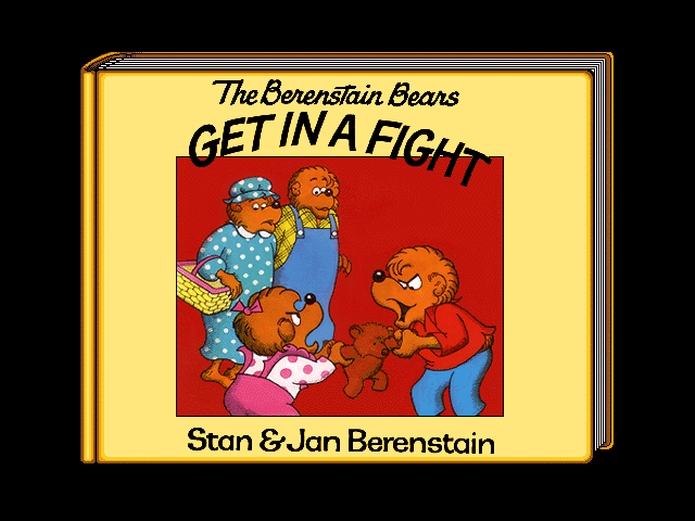 The Berenstain Bears: Get in a Fight — sstitle (WOR)