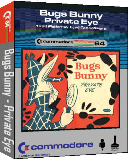 Bugs Bunny : Private Eye — box-3D (CUS)