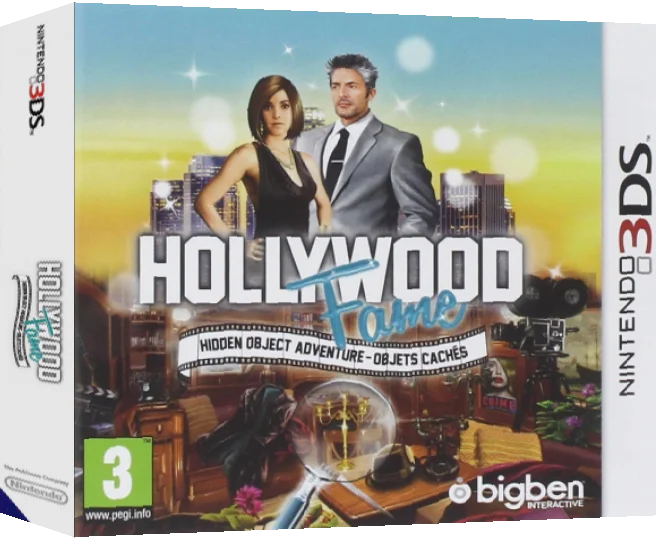 Hollywood Fame - Hidden Object Adventure — box-3D (EU)