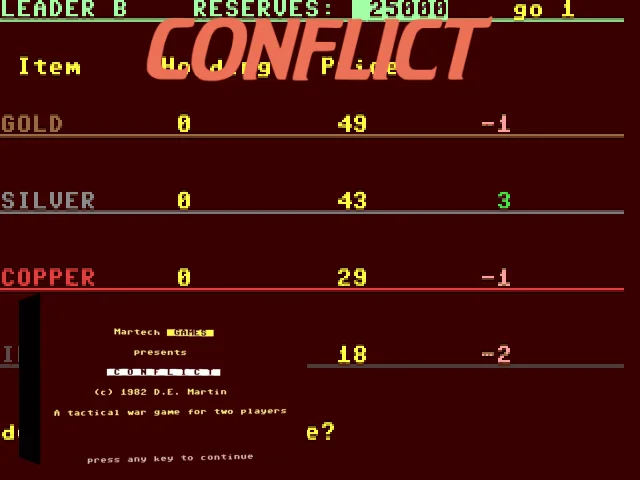 Conflict — mixrbv2 (WOR)