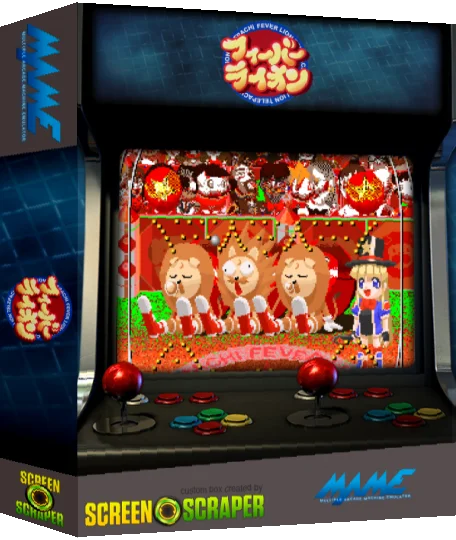 TelePachi Fever Lion — box-3D (SS)